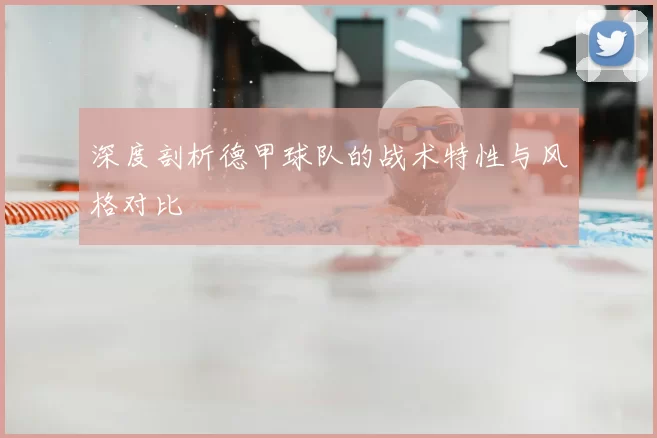 深度剖析德甲球队的战术特性与风格对比